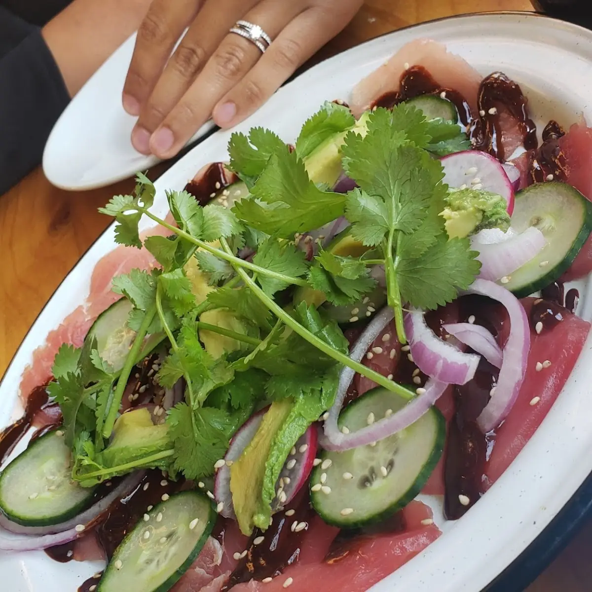 Tuna Carpaccio, Zapoteca