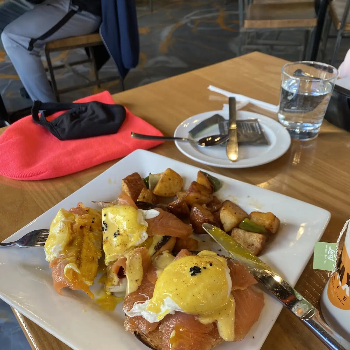 Smoked Salmon Bagel Benedict