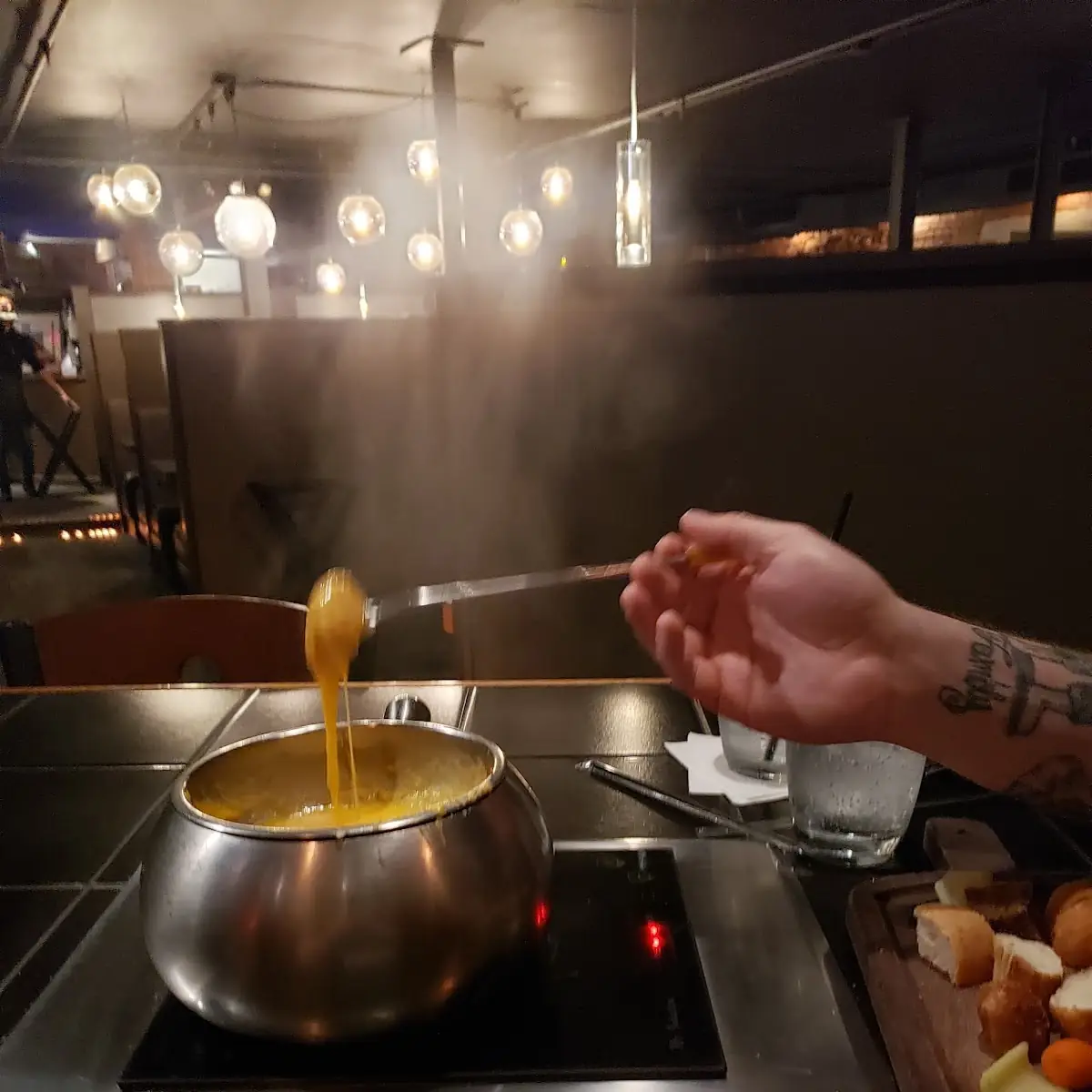 Cheddar Fondue