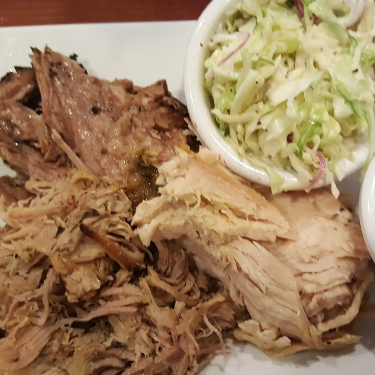 2 Meat Platter Brisket & Pulled Pork