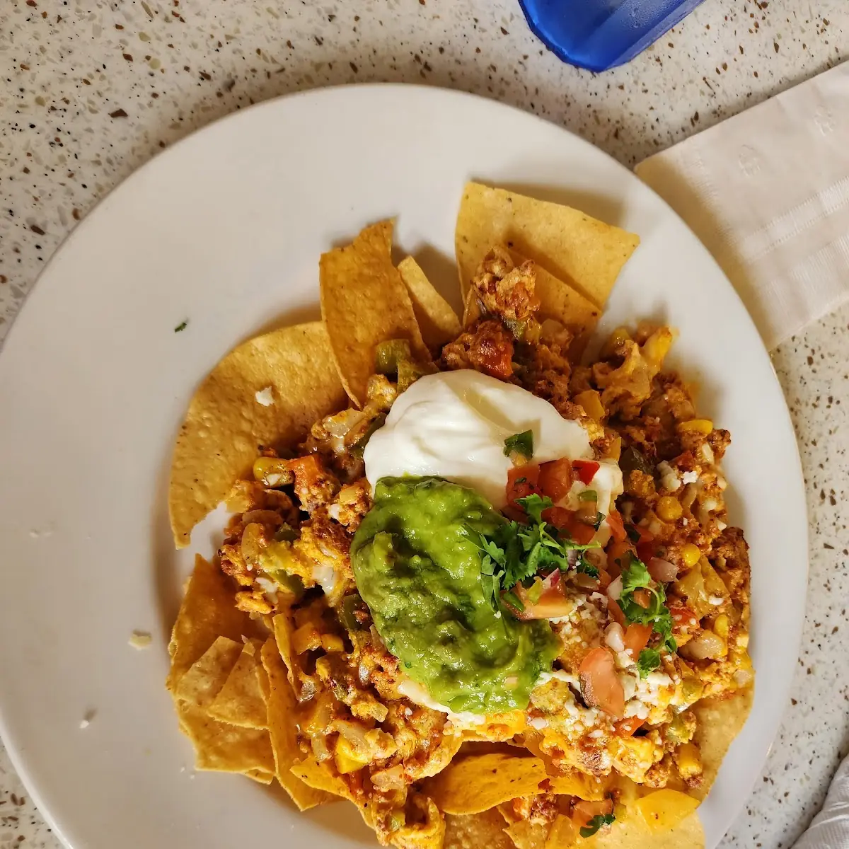 Grilled Chicken Nachos