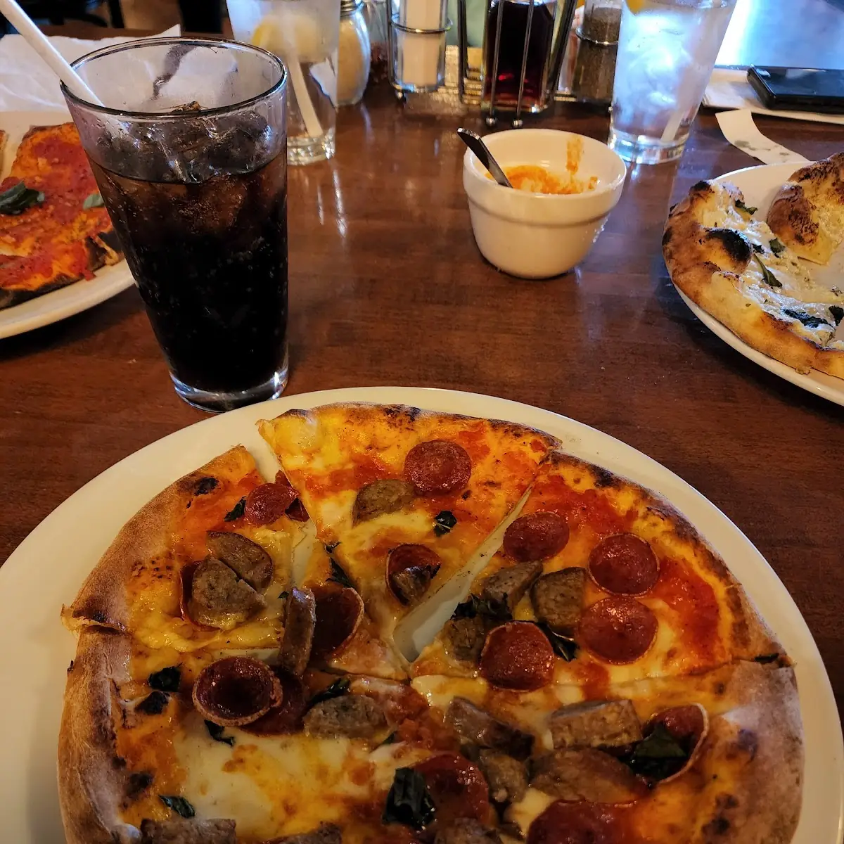 Pepperoni and Sausage Pizza