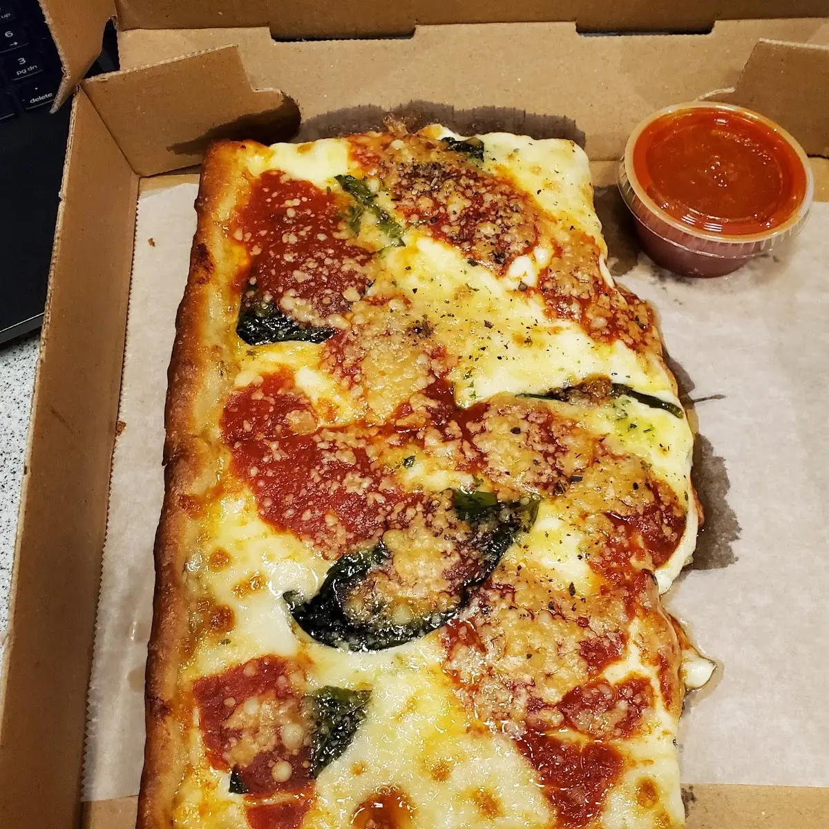 Grandma Pizza Slice