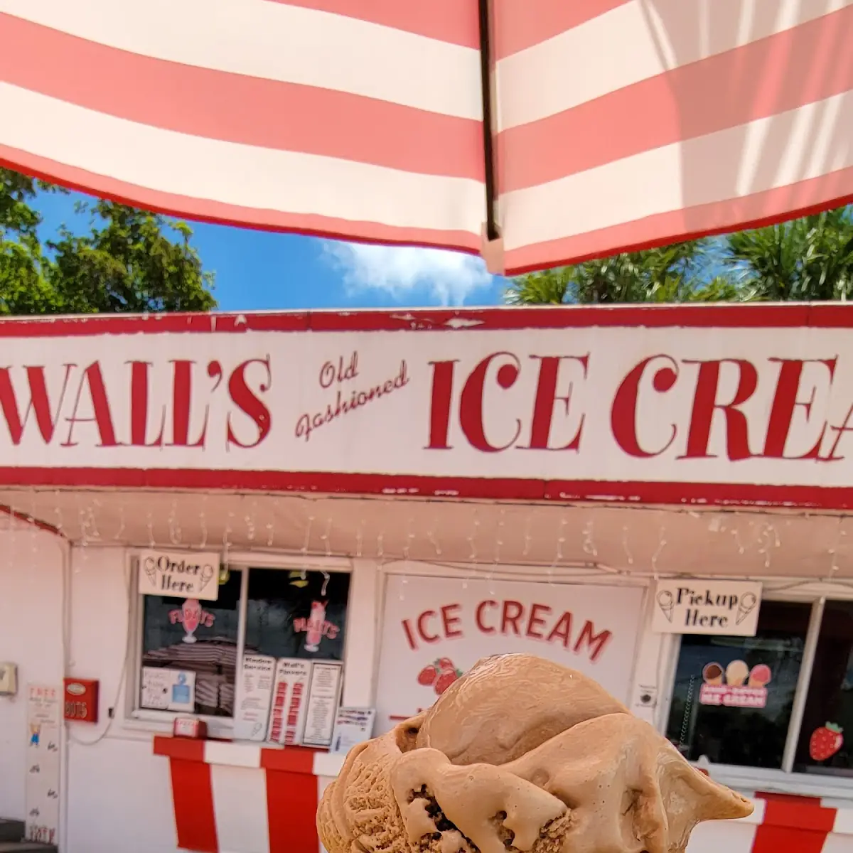 Coffee Ice Cream Cone