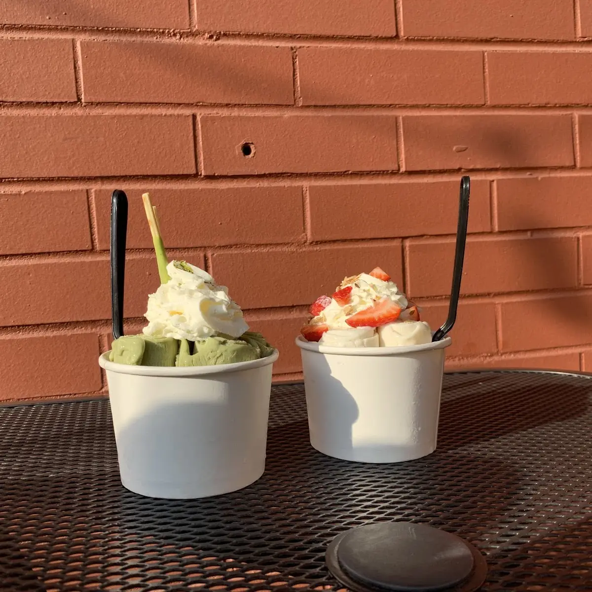 Rolled Ice Cream Sundae