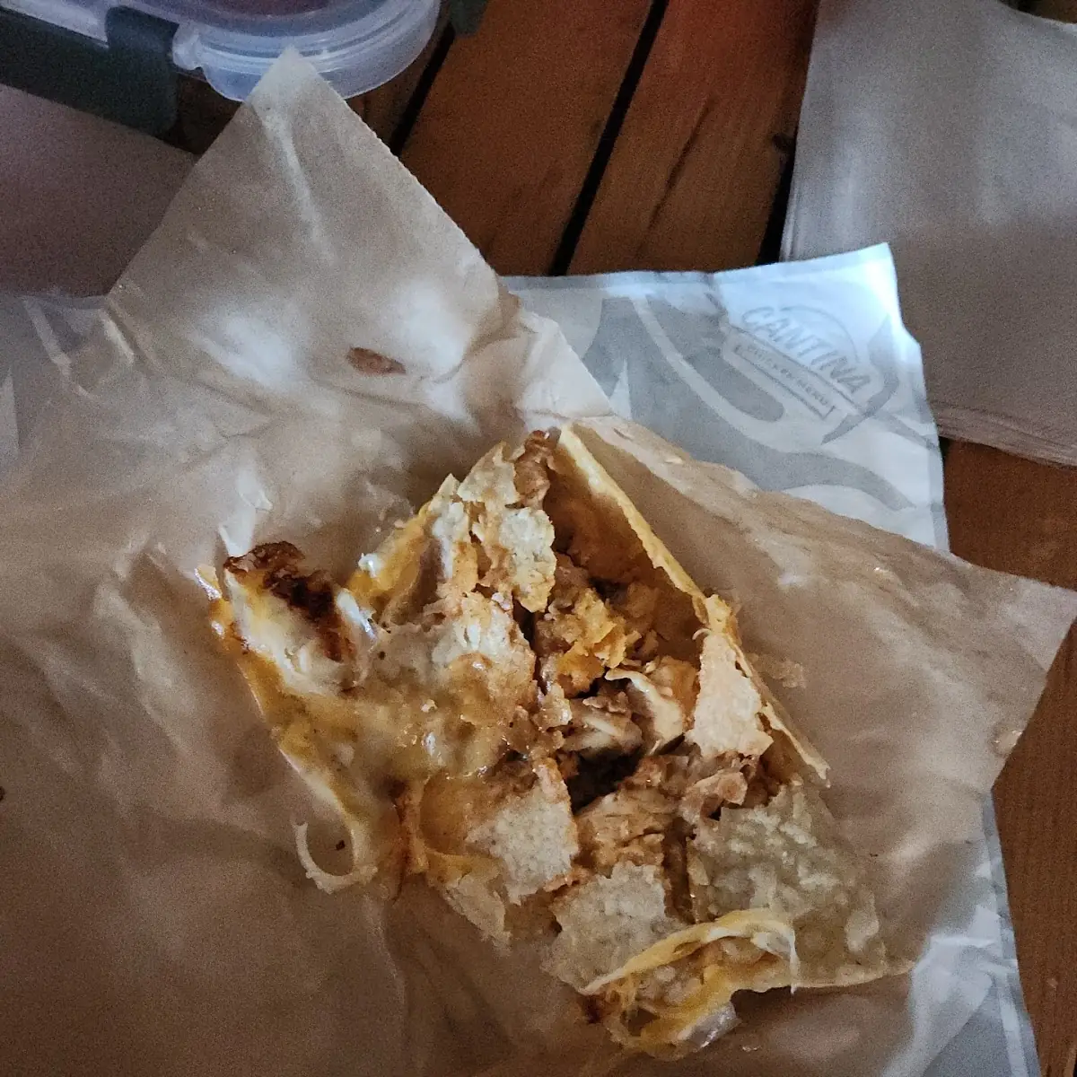 Broken Shell Cantina Chicken Taco