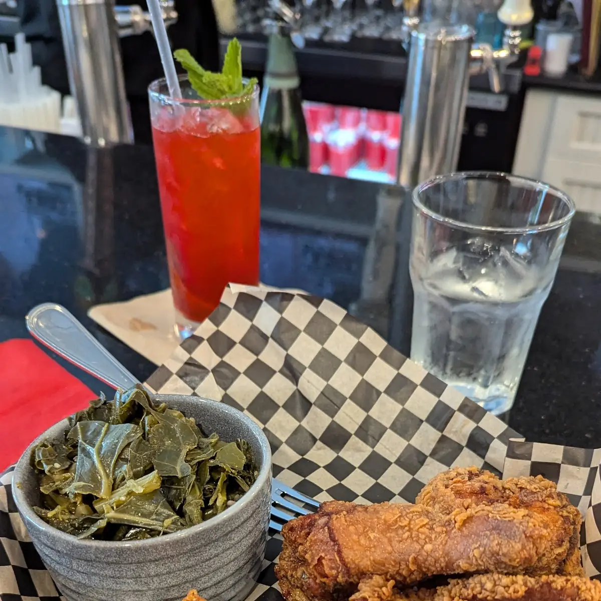 2pc Combo with Collard Greens and Cornbread Summer Cocktail