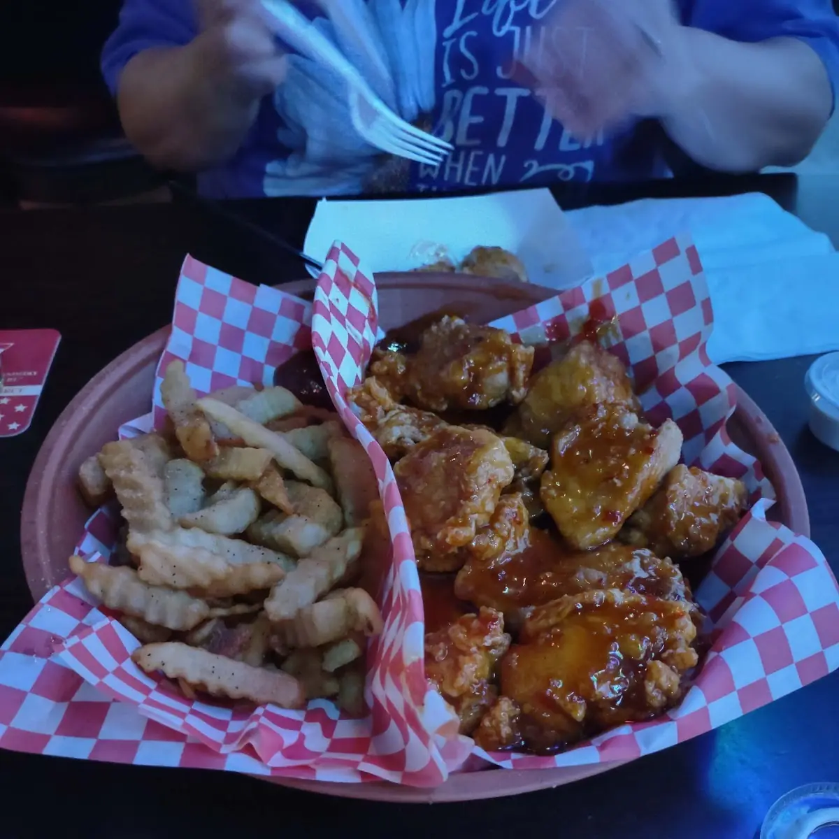 Chicken Wings and Fries