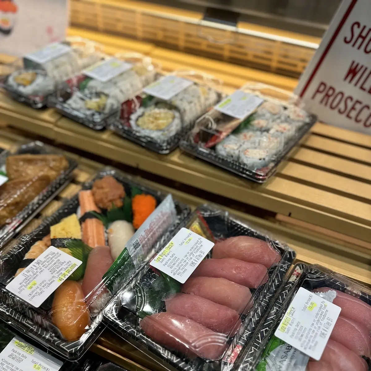 Sushi Sashimi and Rolls