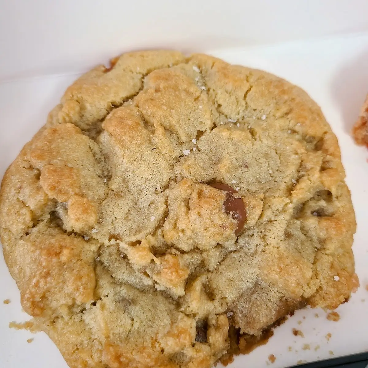 Sea Salt Toffee Cookies