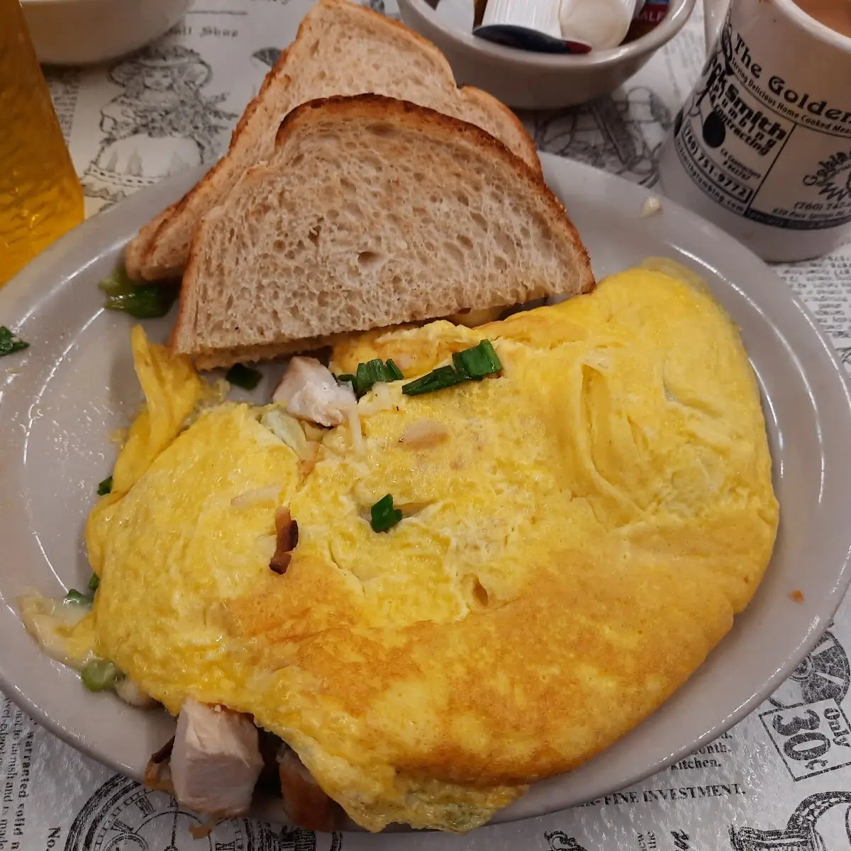 Turkey and Cheese Omelet