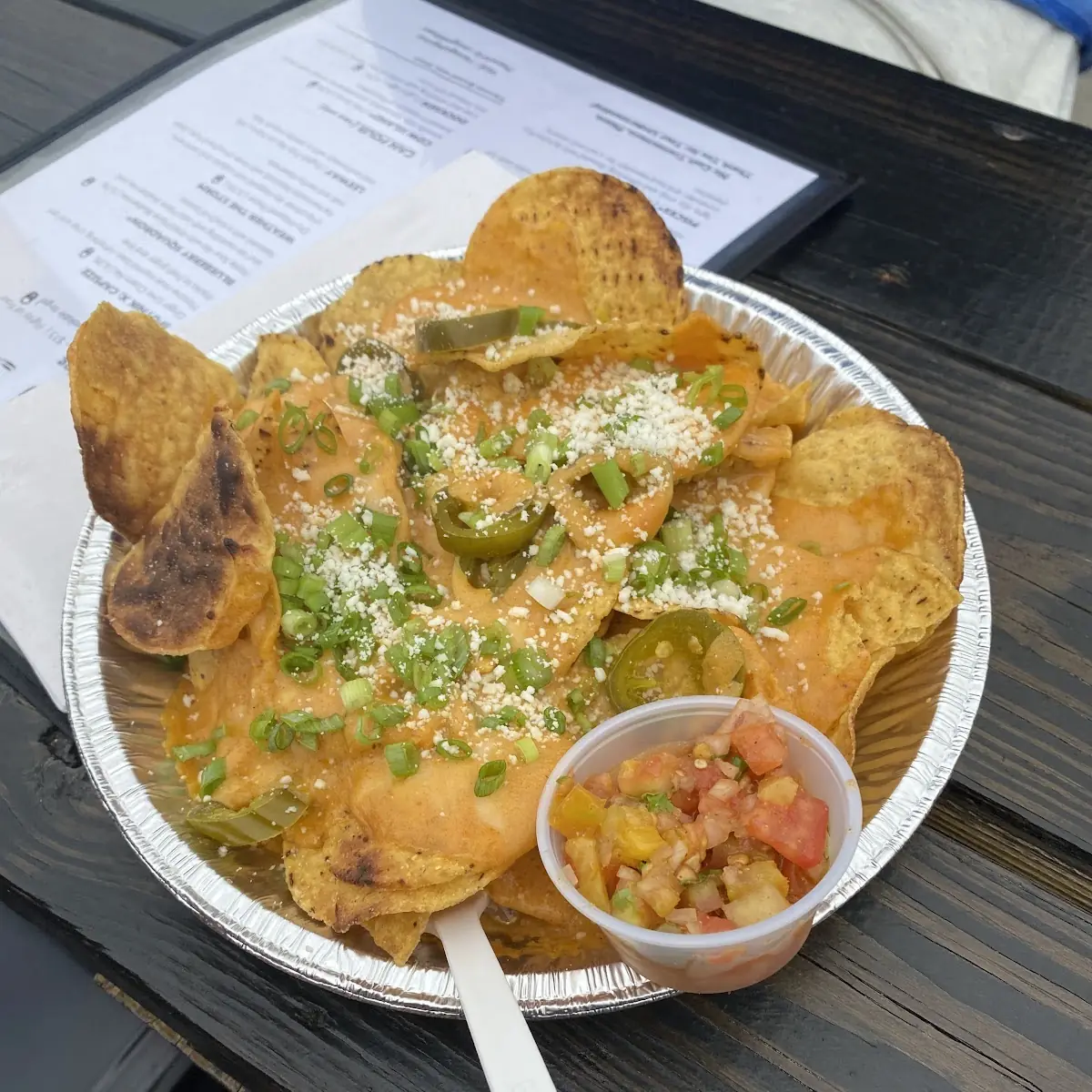 Beer Cheese Nachos