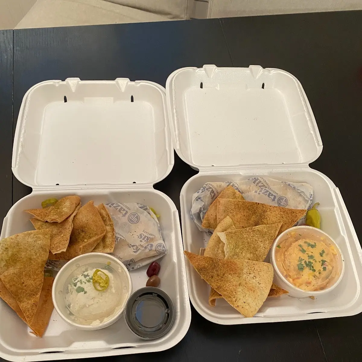 Whipped Feta Cheese Appetizer Sampler