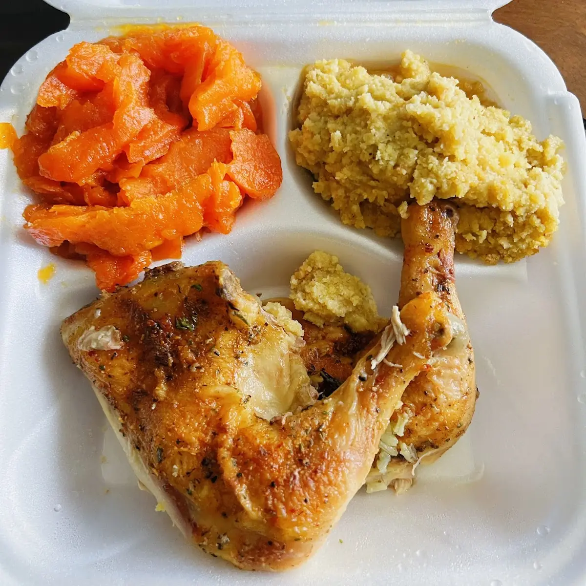 Chicken Leg Quarter Chicken Dinner
