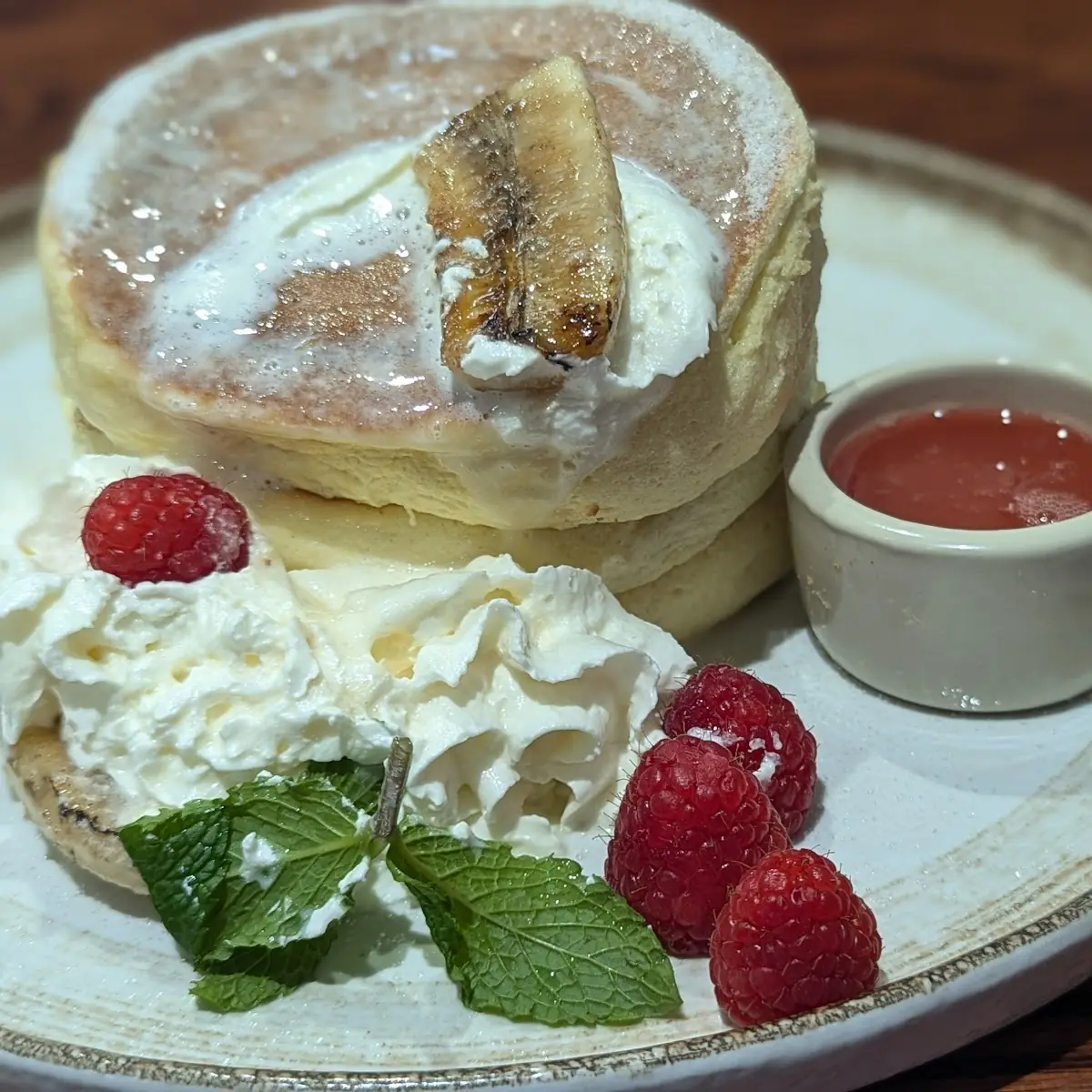 Raspberry Pancakes
