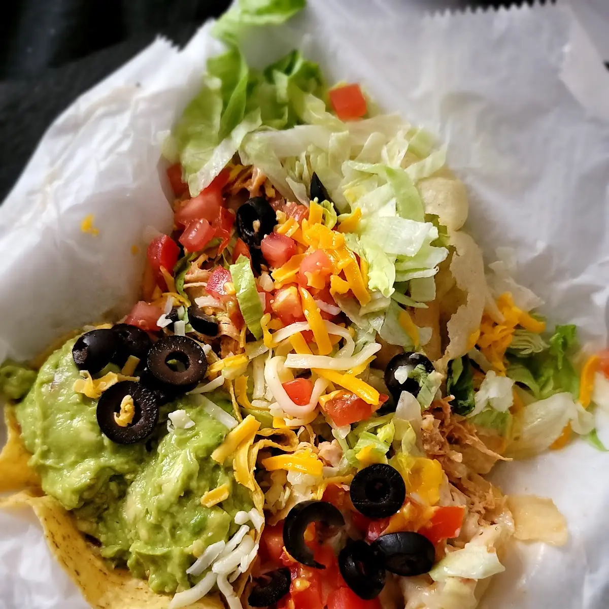 Crispy Puff Chicken Tacos