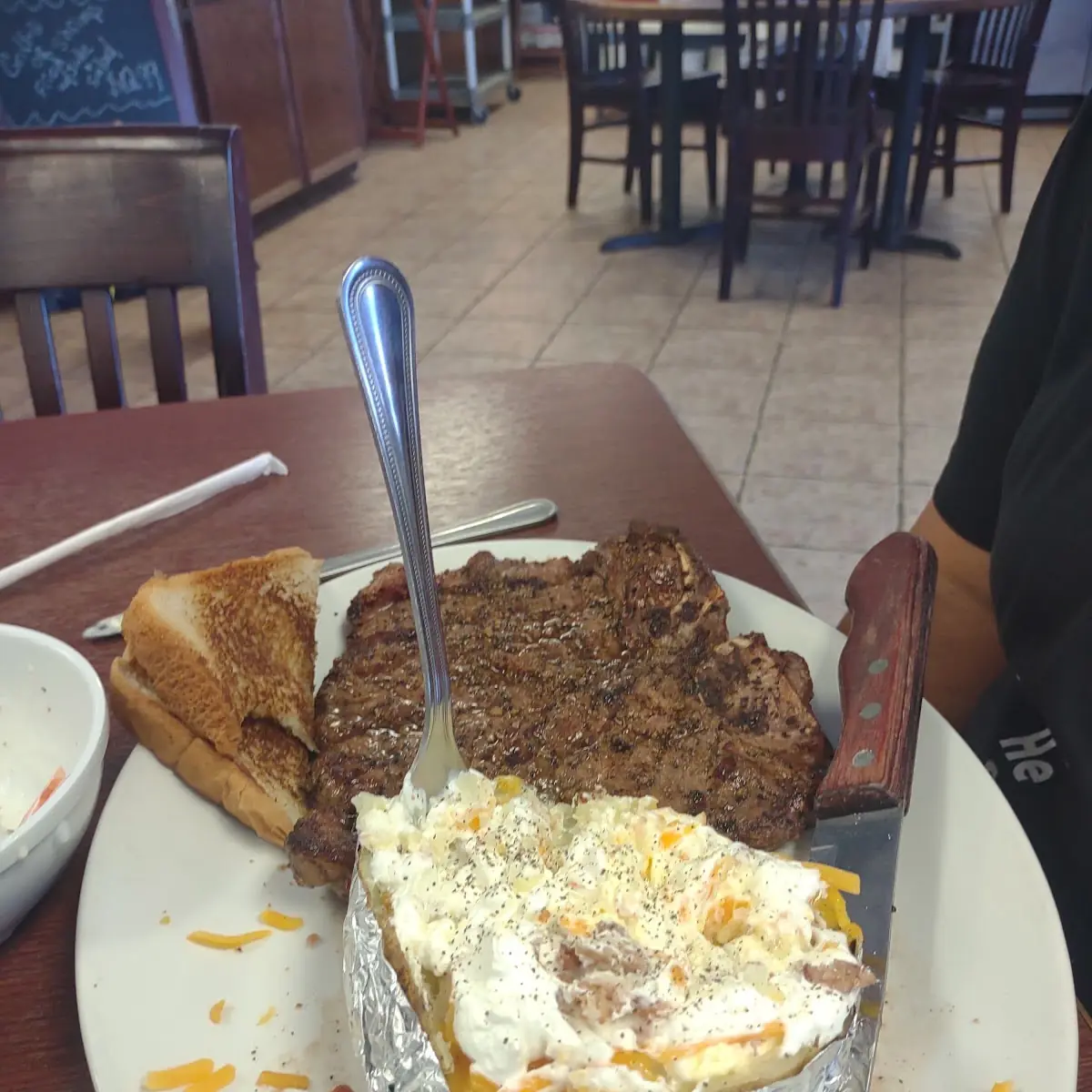 Ribeye & Baked Potato