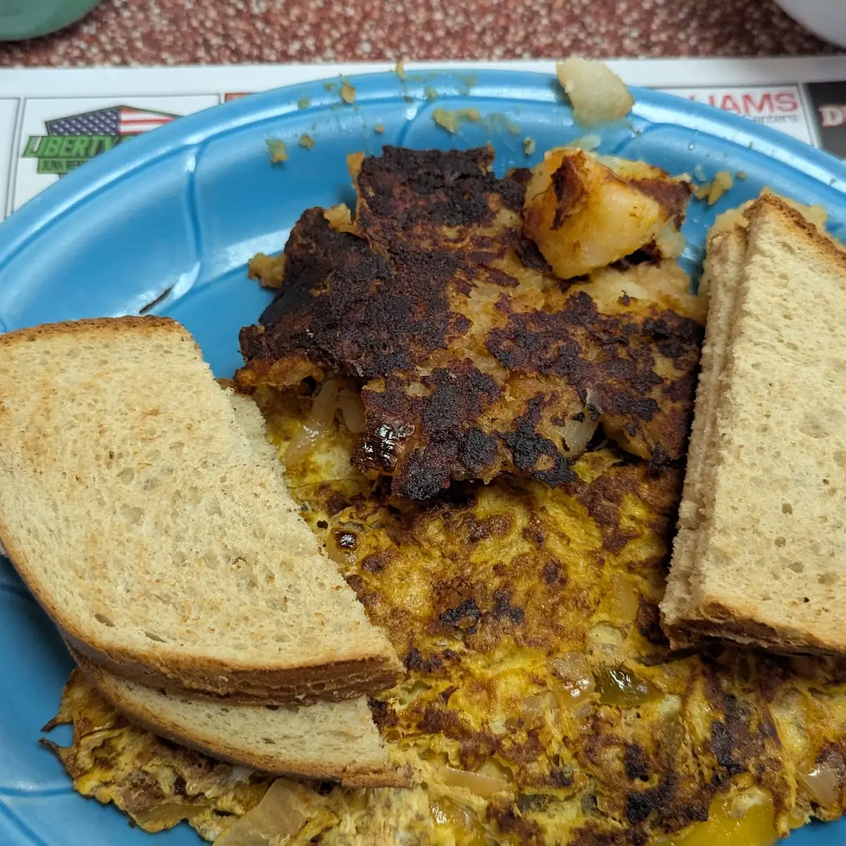 Corned Beef Hash Omelette
