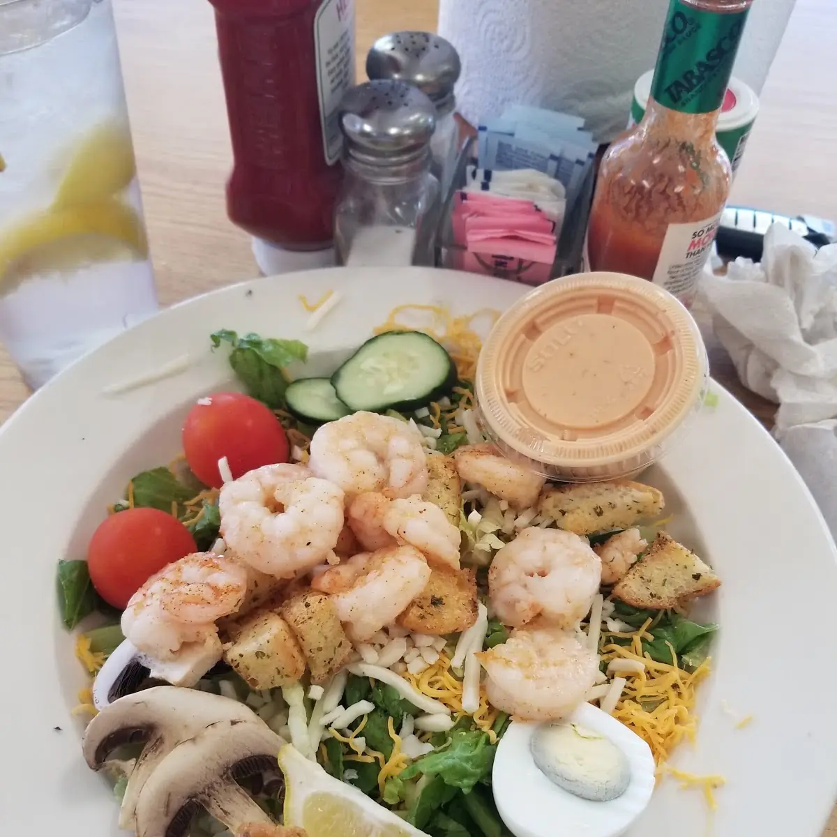 Grilled Shrimp Salad
