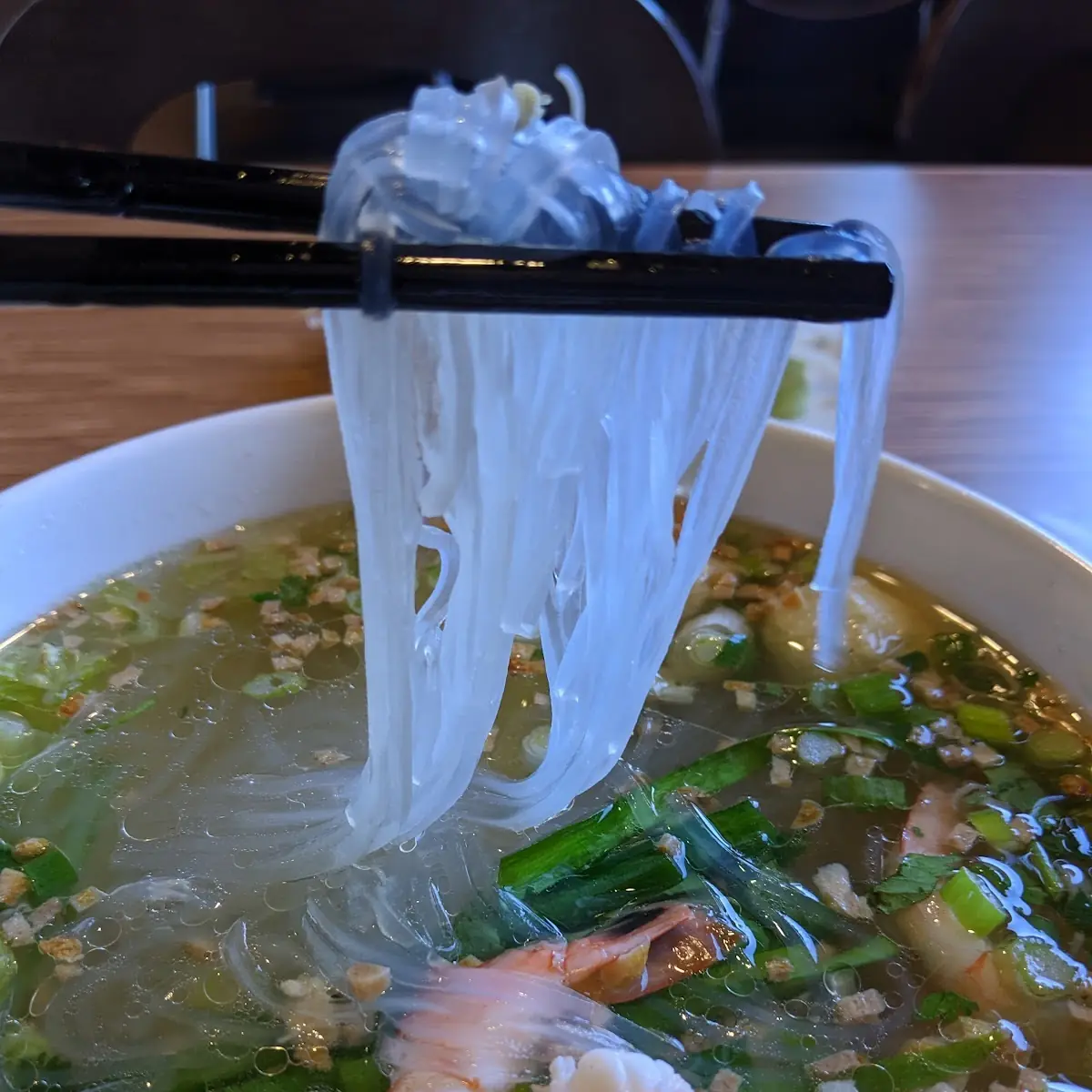Seafood Glass Noodle Soup