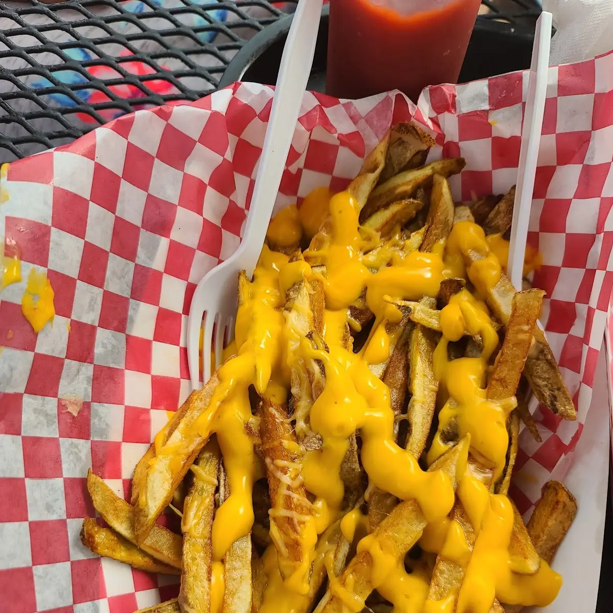 French Fries and Cheese