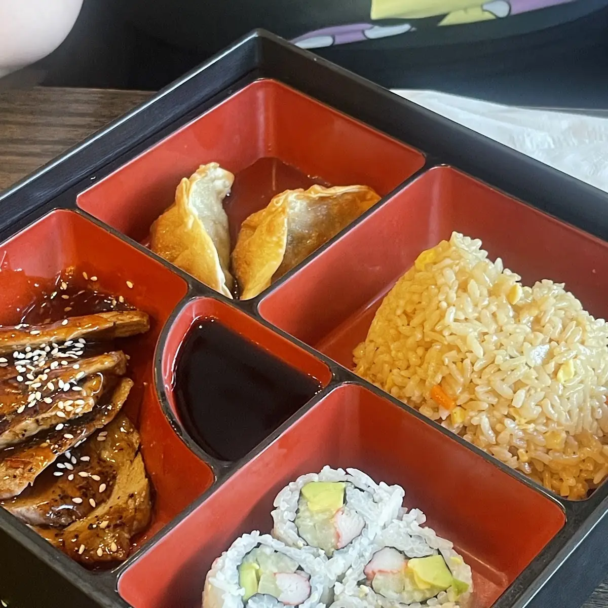 Shrimp Bento Box