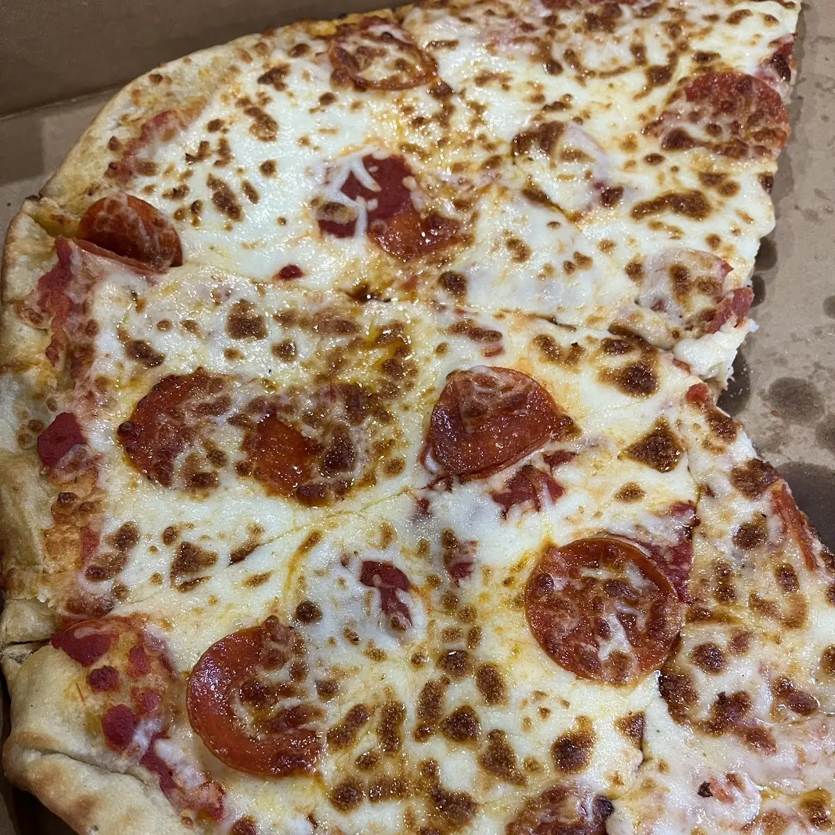Pepperoni with Extra Sauce & Extra Cheese Pizza