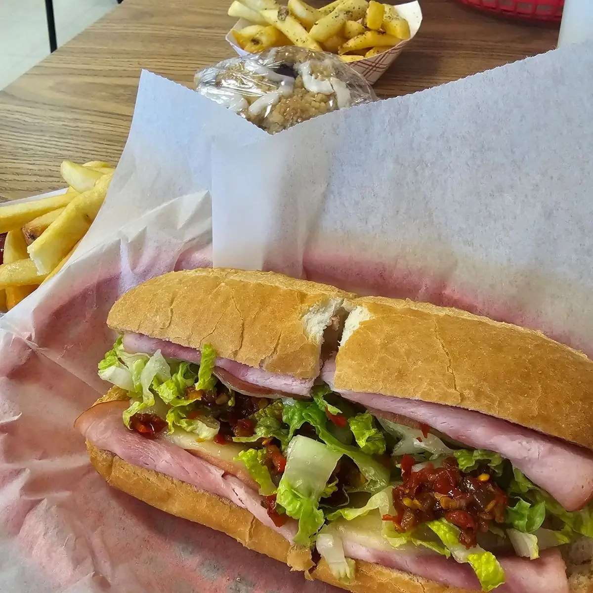 Ham and Cheese Sub