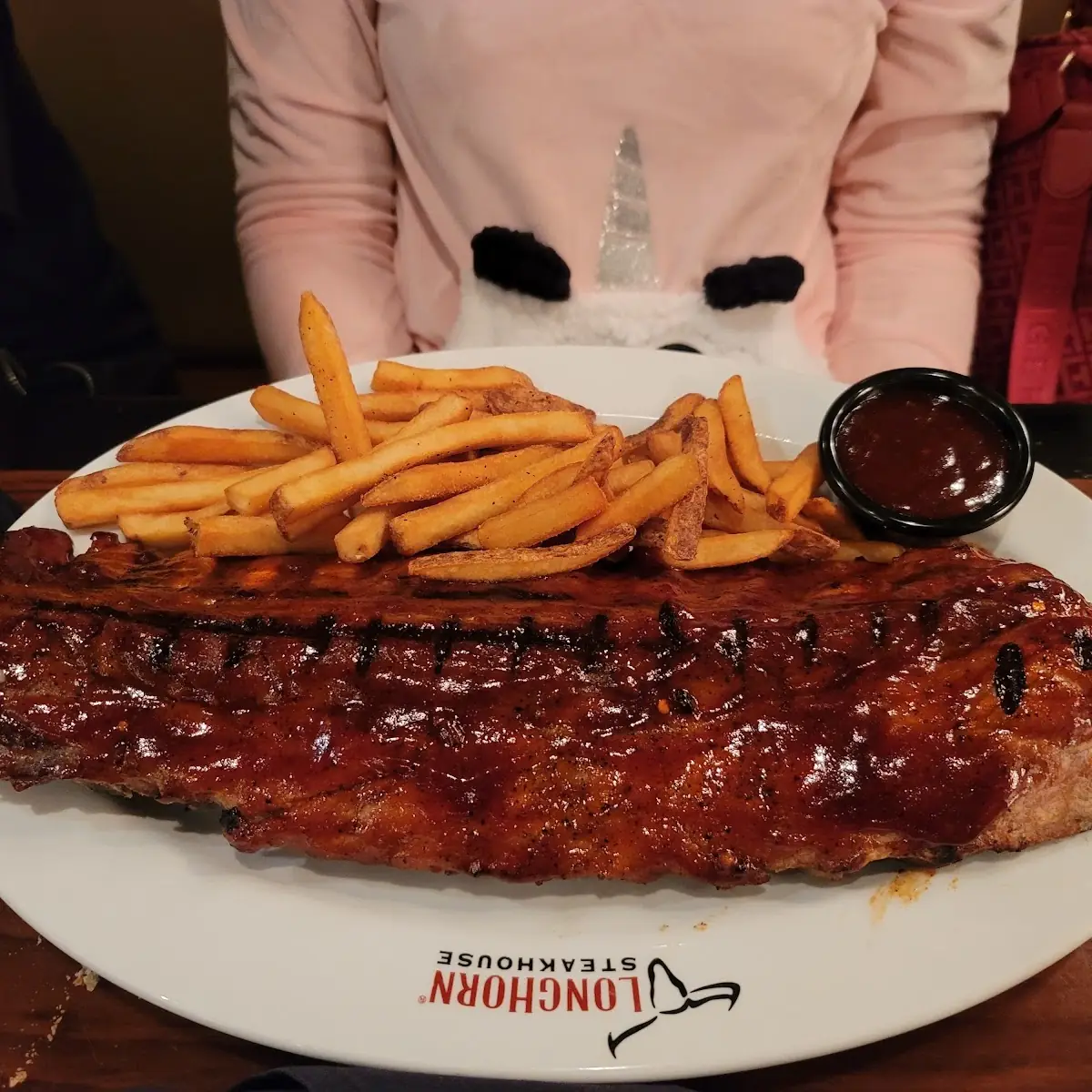 With Half-Rack Baby Back Ribs