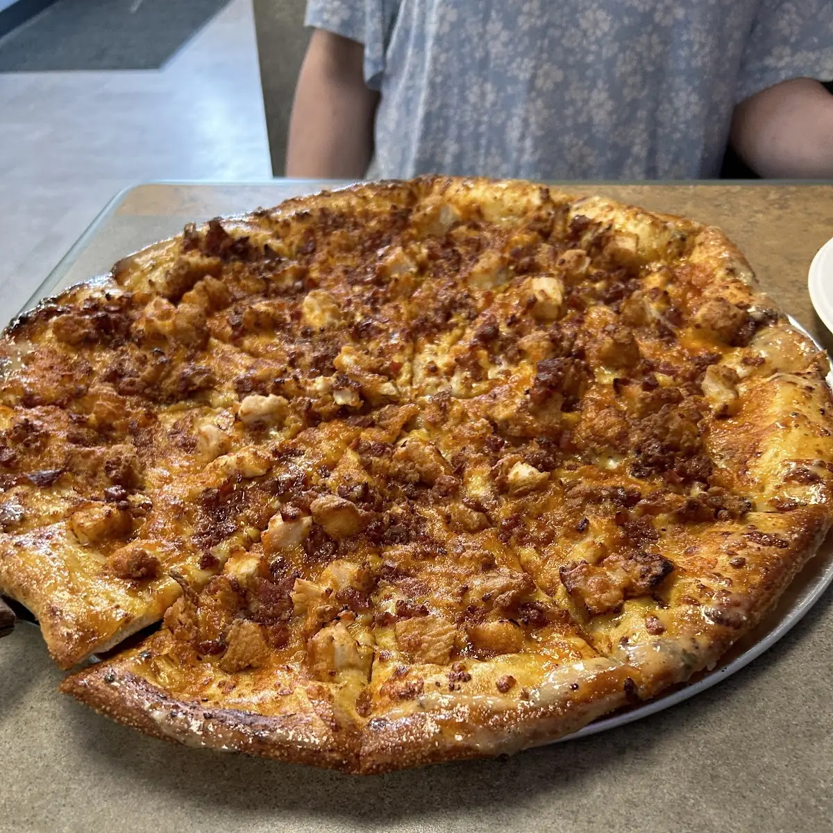 Sweethot Crispy Chicken Pizza