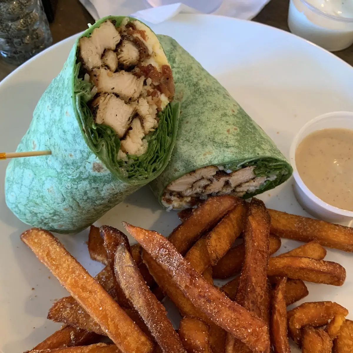 Blackened Chicken Wrap