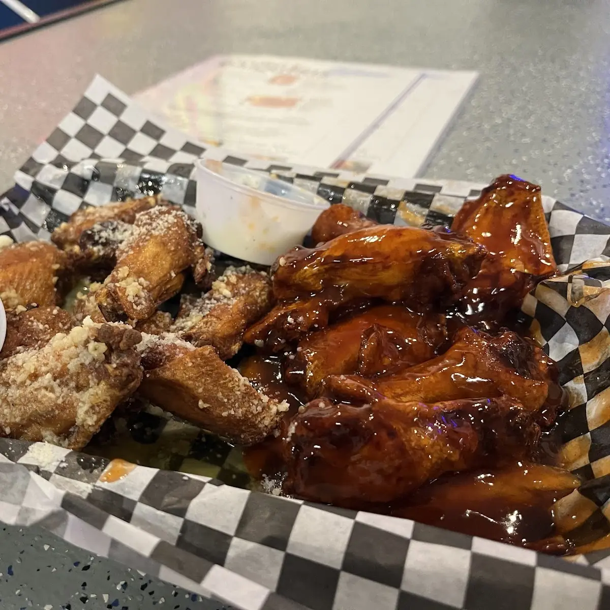 Garlic Parm & Hot Honey