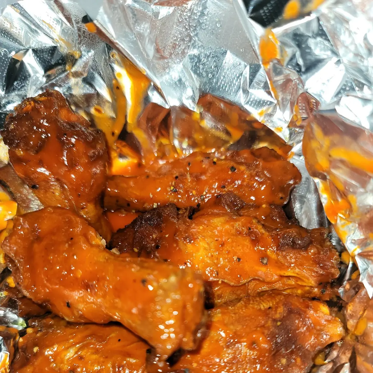 Lemon Pepper Hot Wings