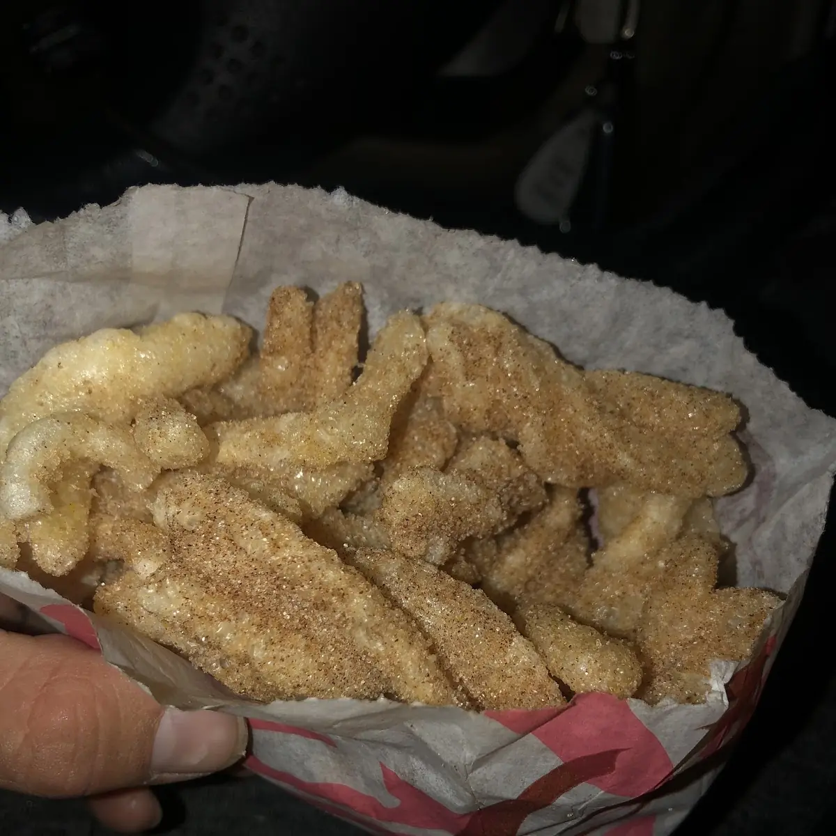 Deep Fried Pasta with Cinnamon Twist
