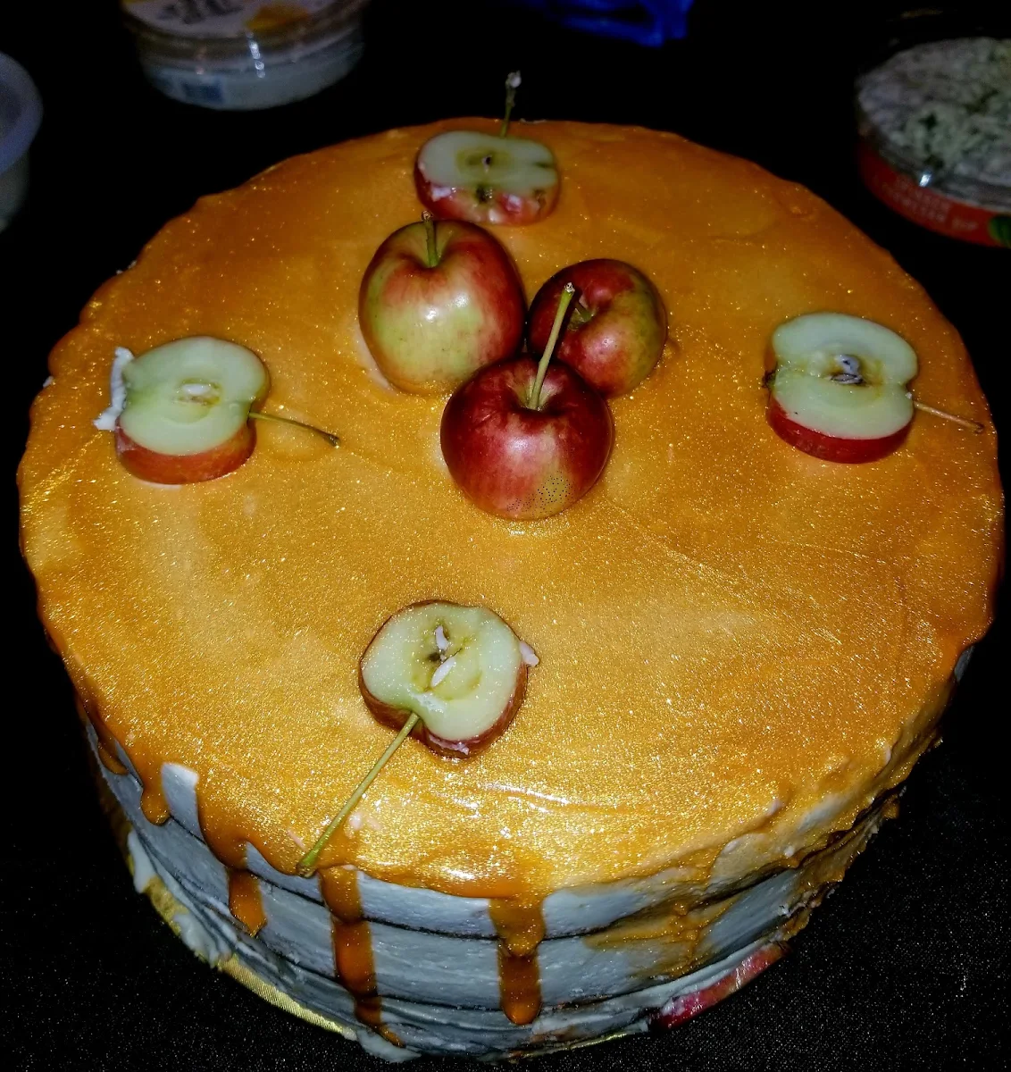 Caramel Apple Spice Cake