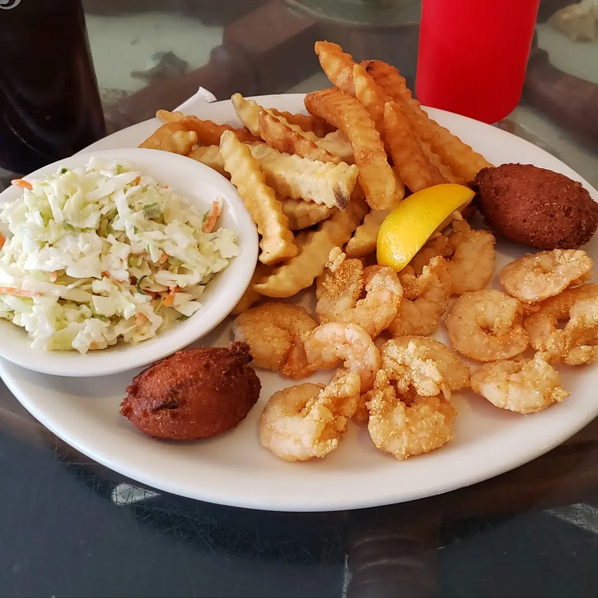 Fresh Fried Fish Dinner