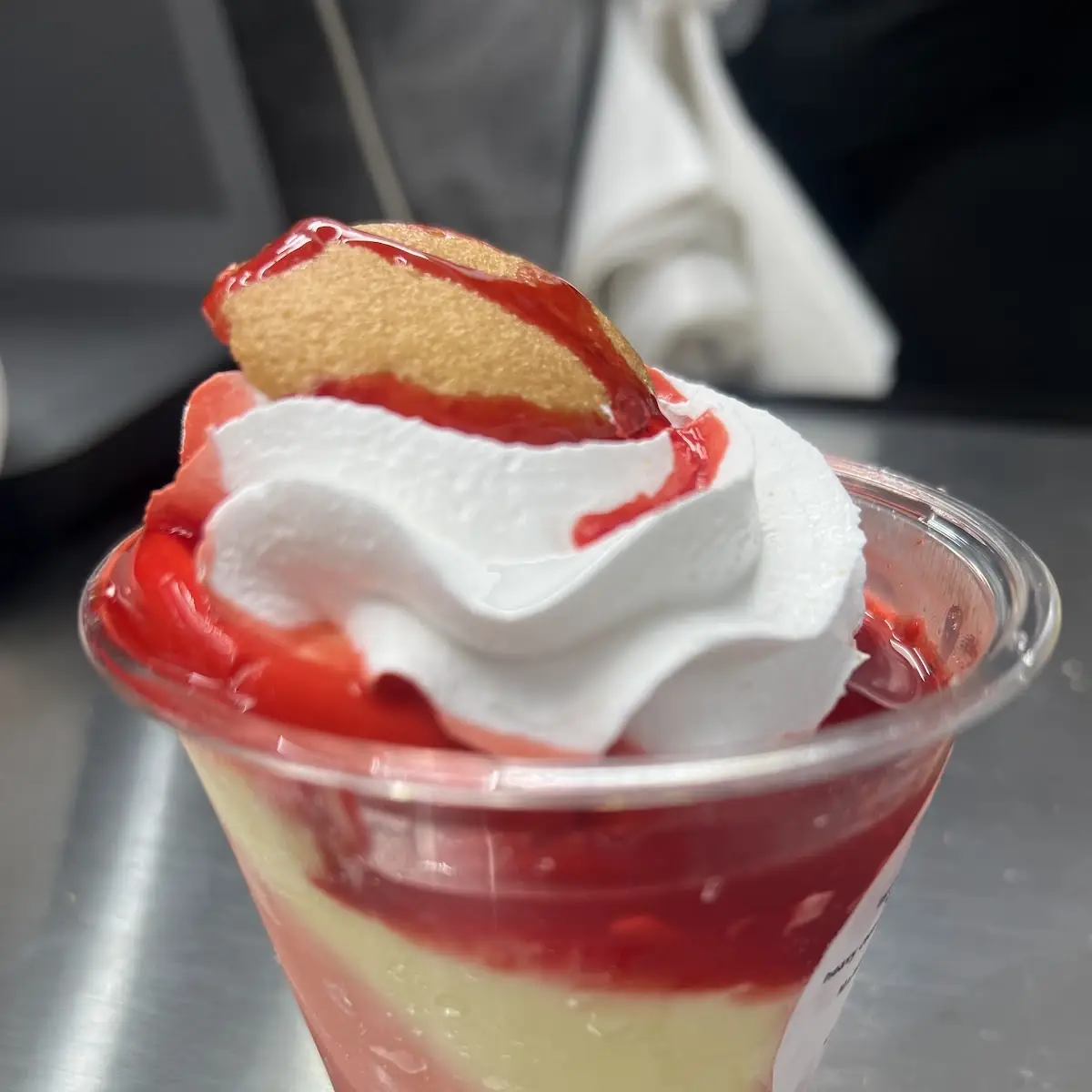 Strawberry Banana Pudding Cup