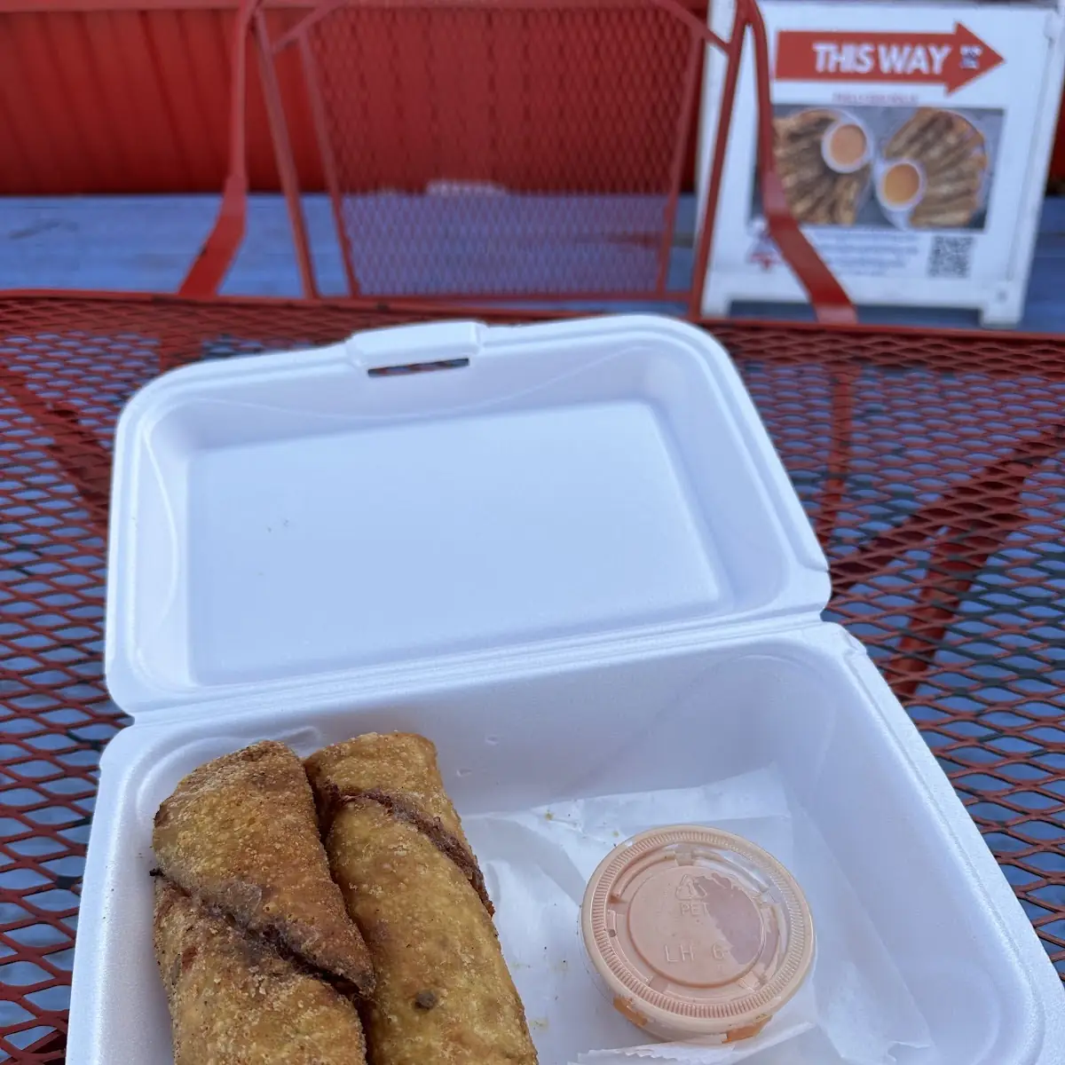 Cheese Steak Egg Rolls