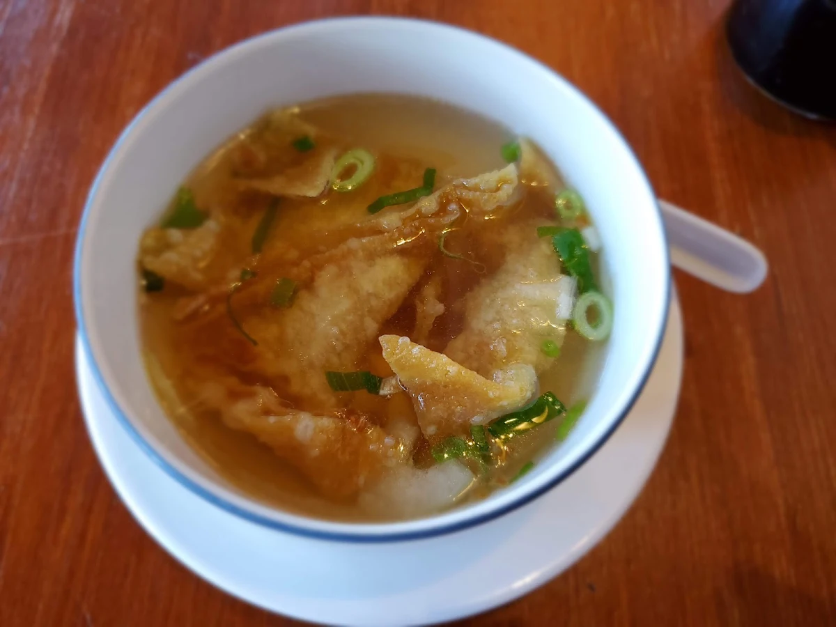 Soupe Won-Tons Frits Fried Wonton Soup