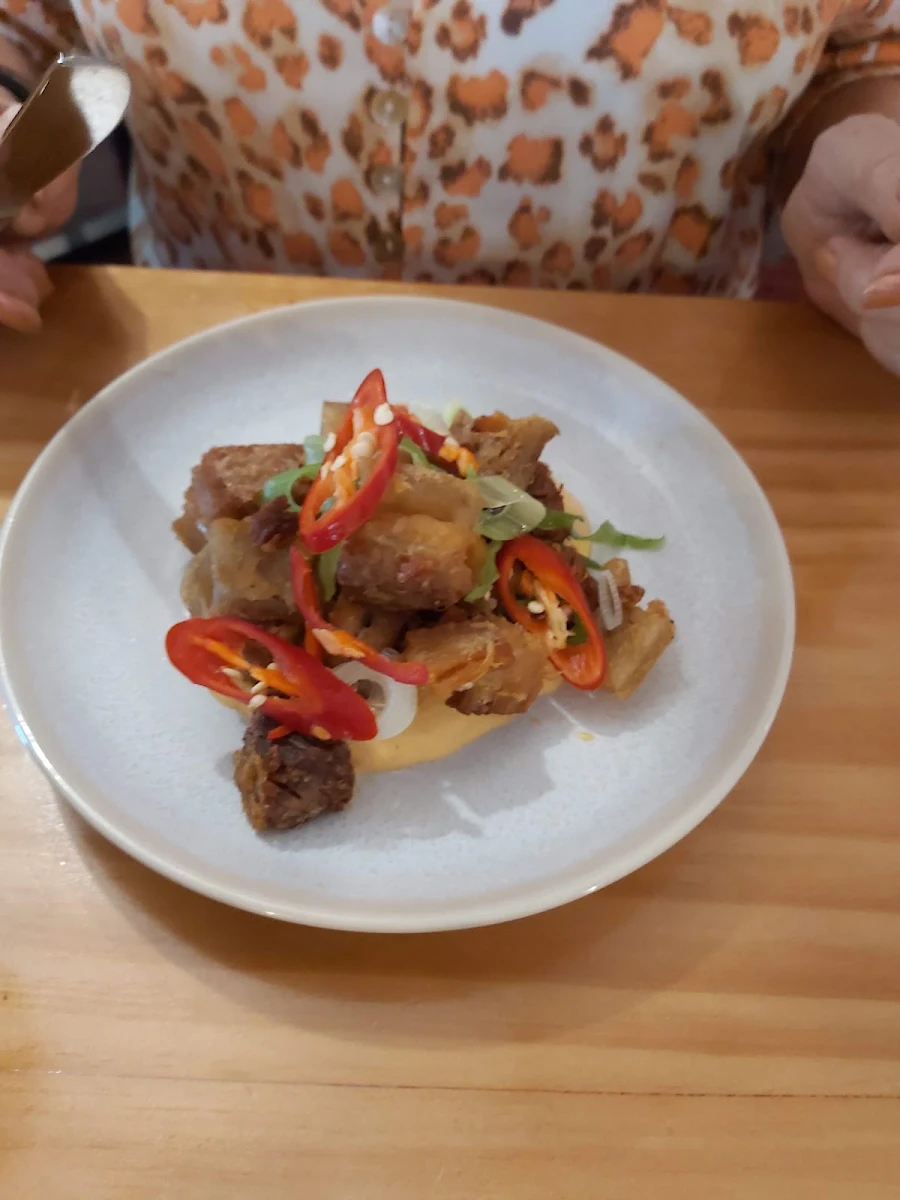 Pork Belly Bites, Lakers Tavern