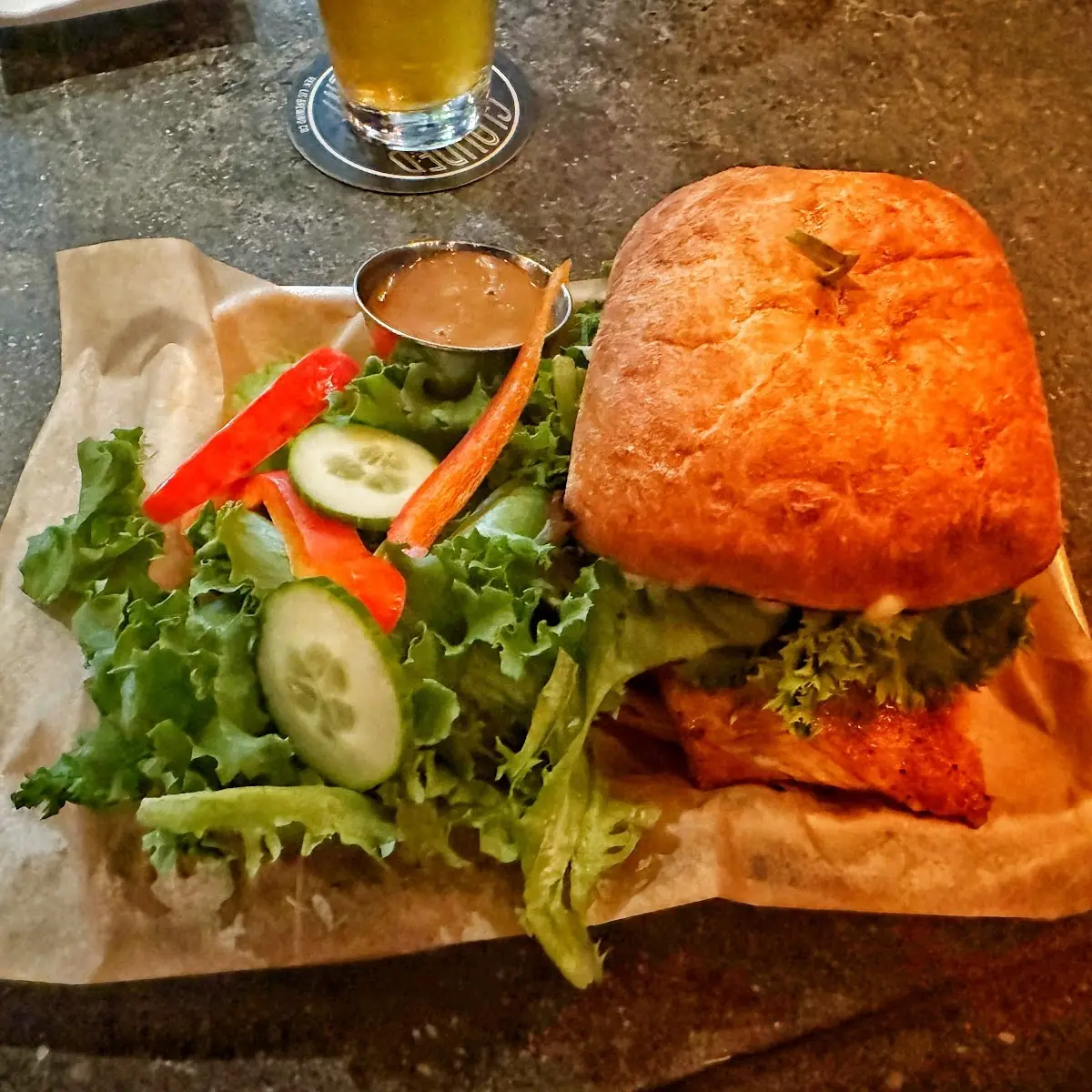 Salmon Sandwich
