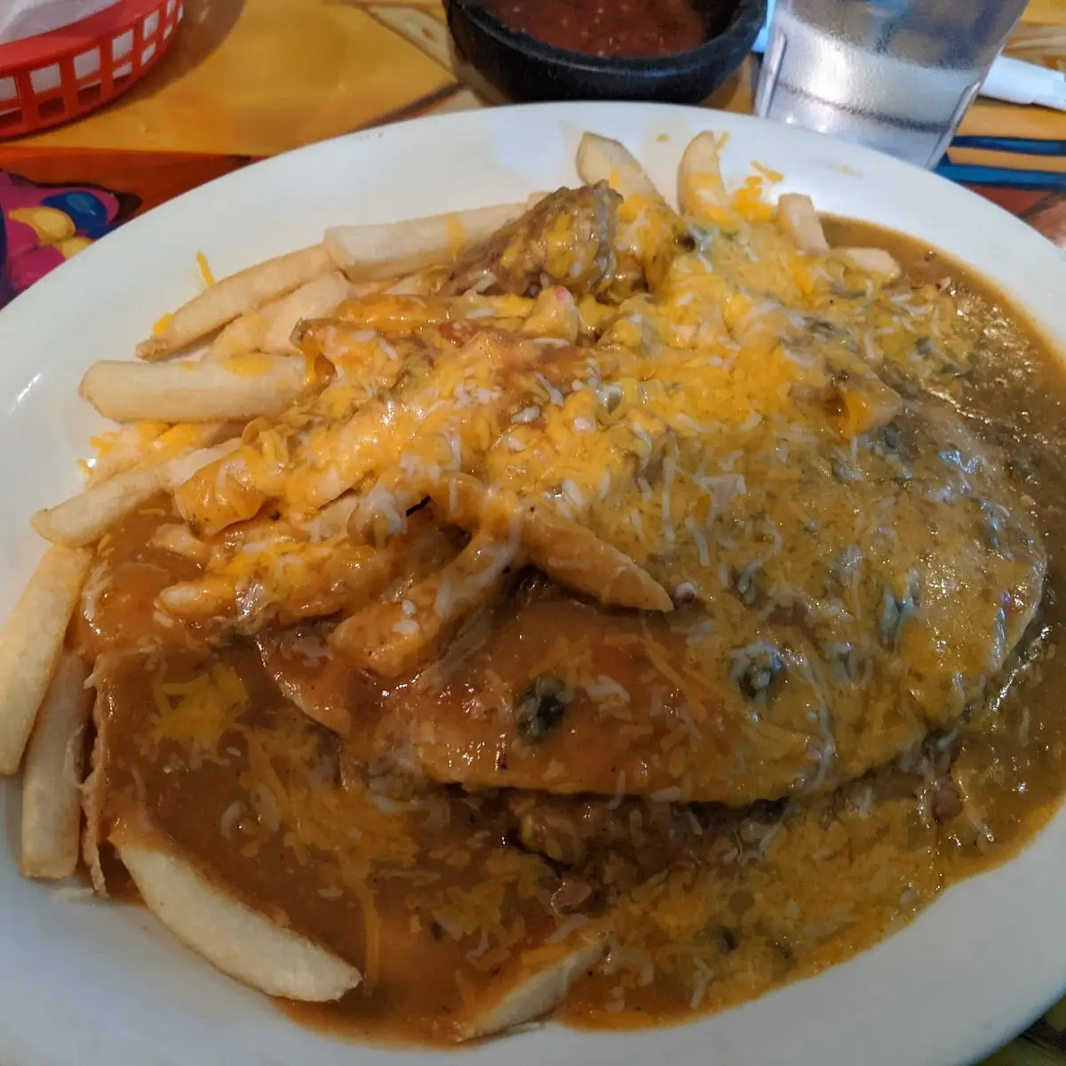 1 Smothered Chile Relleno & 1 Cheese Enchilada