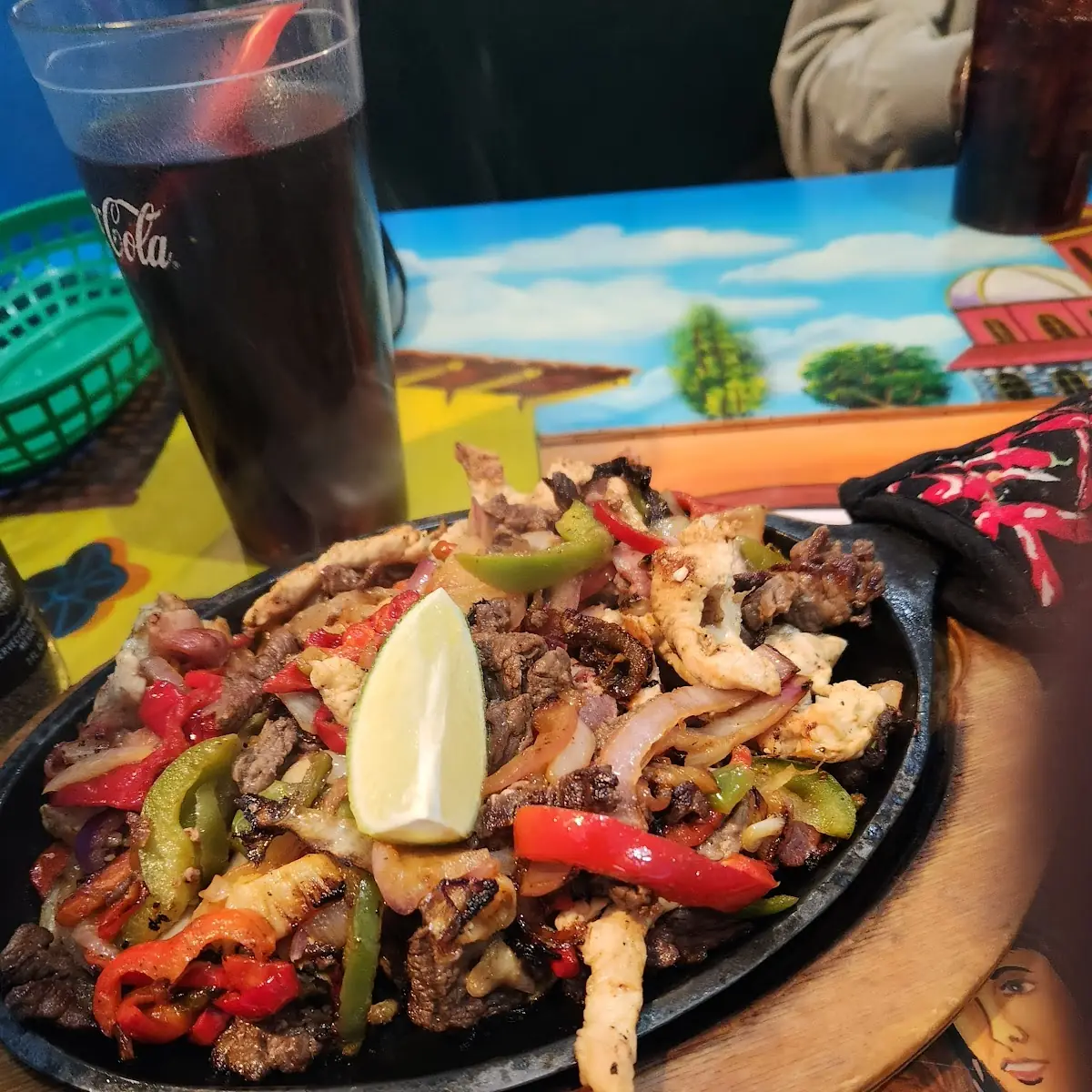 Steak and Chicken Fajitas