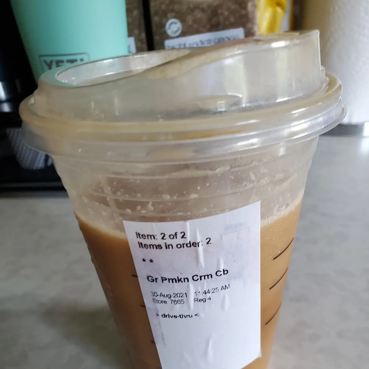 Pumpkin Cream Cold Brew