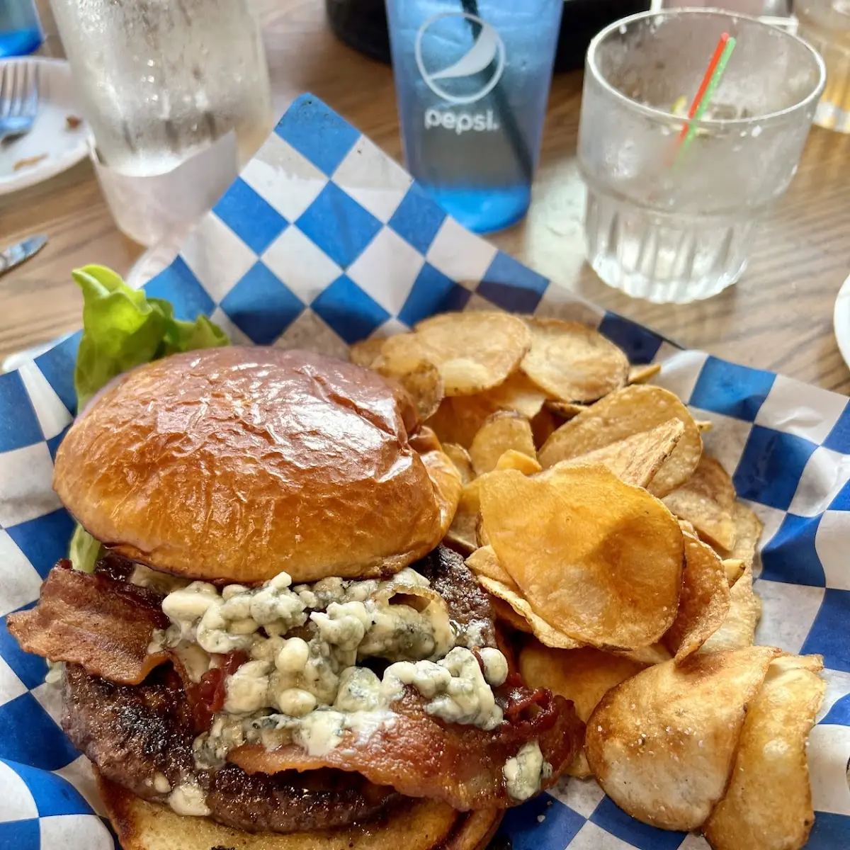 Blu Cheese Burger