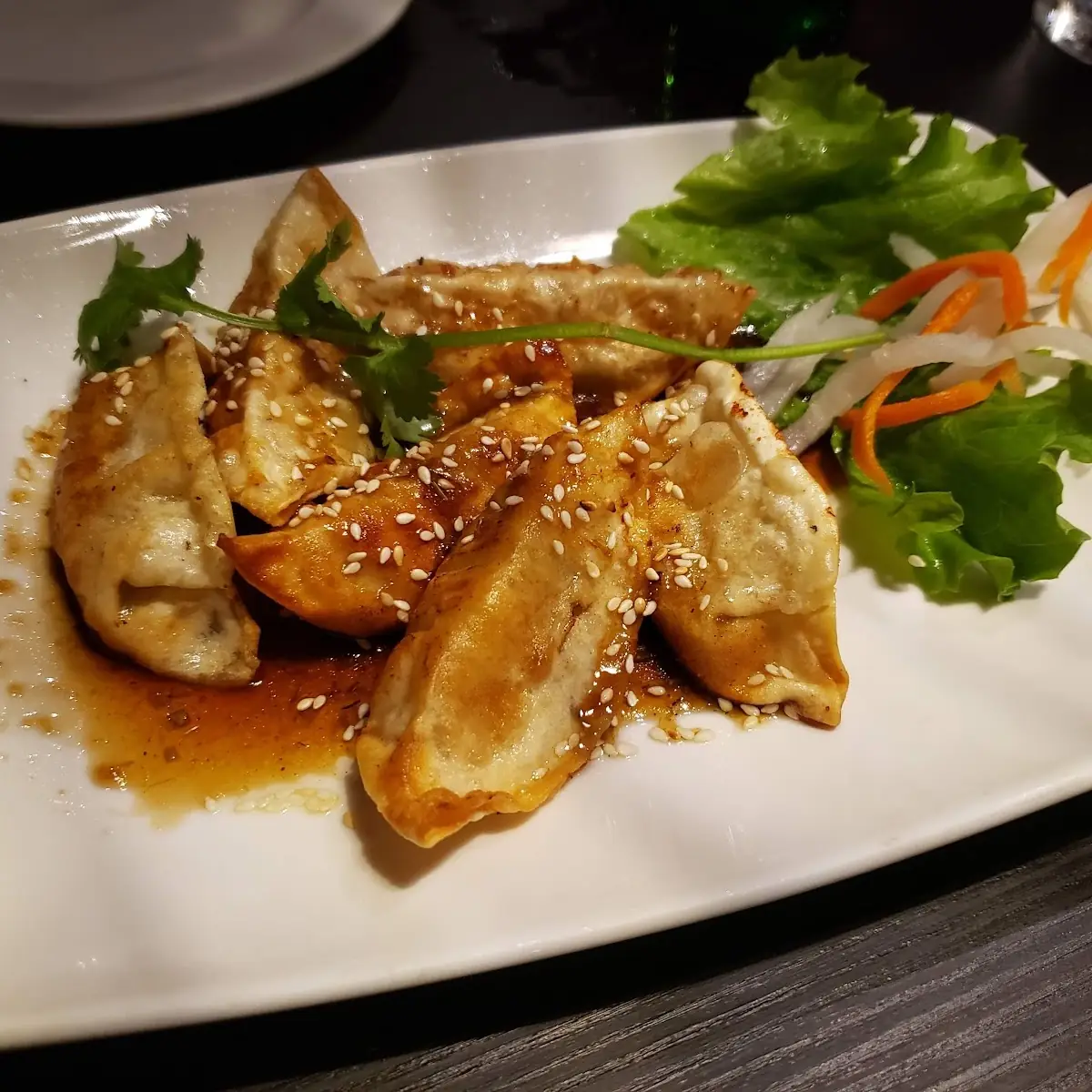 Sesame Chicken Pot Stickers