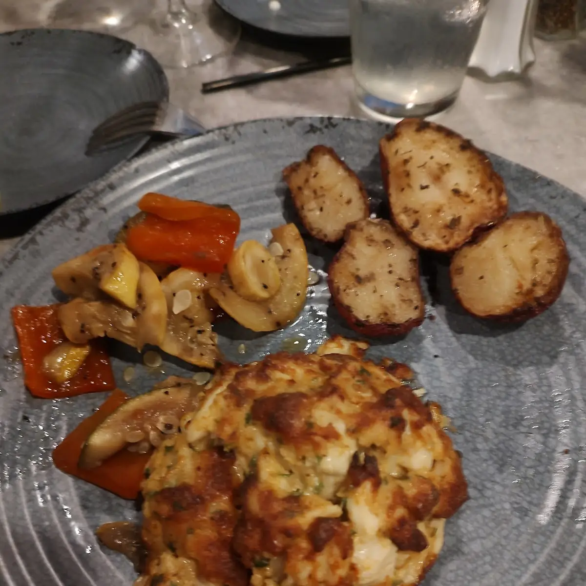 Crab Cake Dinner