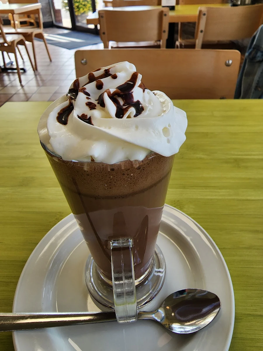 Hot Chocolate with Whipped Cream, Sunnyside Grill