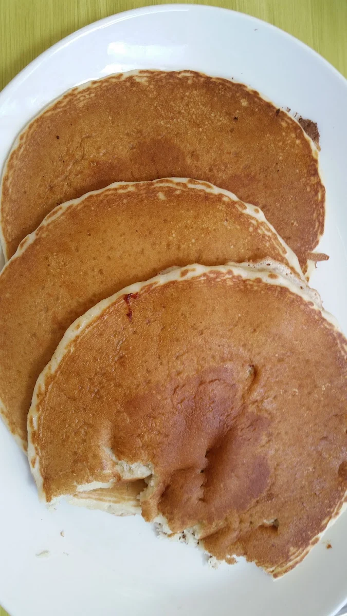 Pancakes with Maple Syrup, Sunnyside Grill