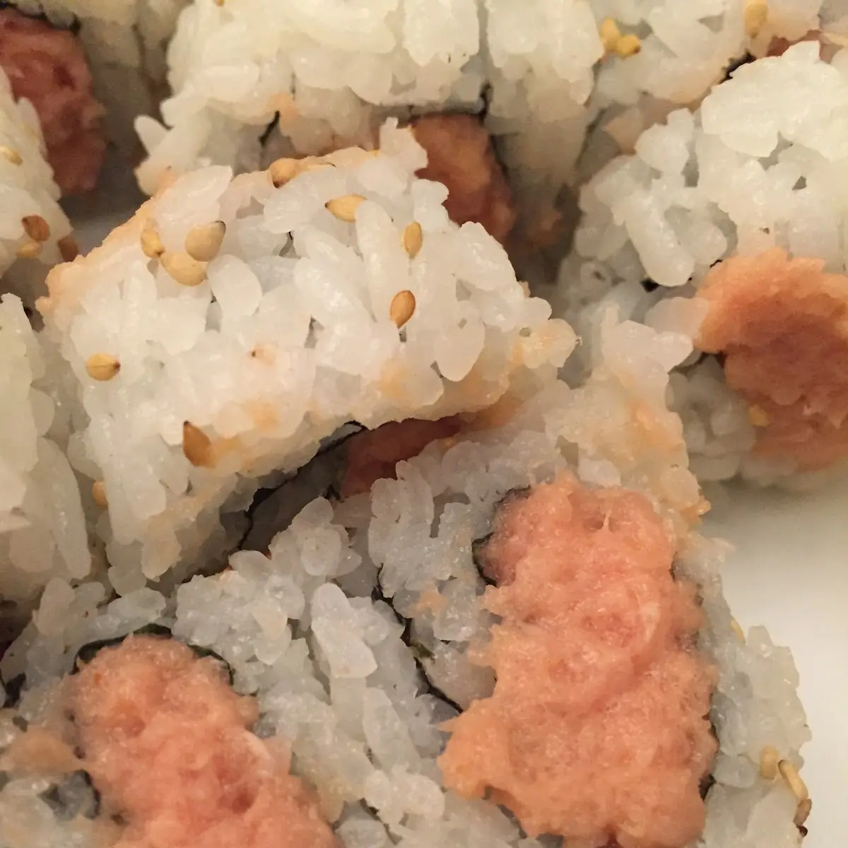Inside Out Spicy Tuna Roll